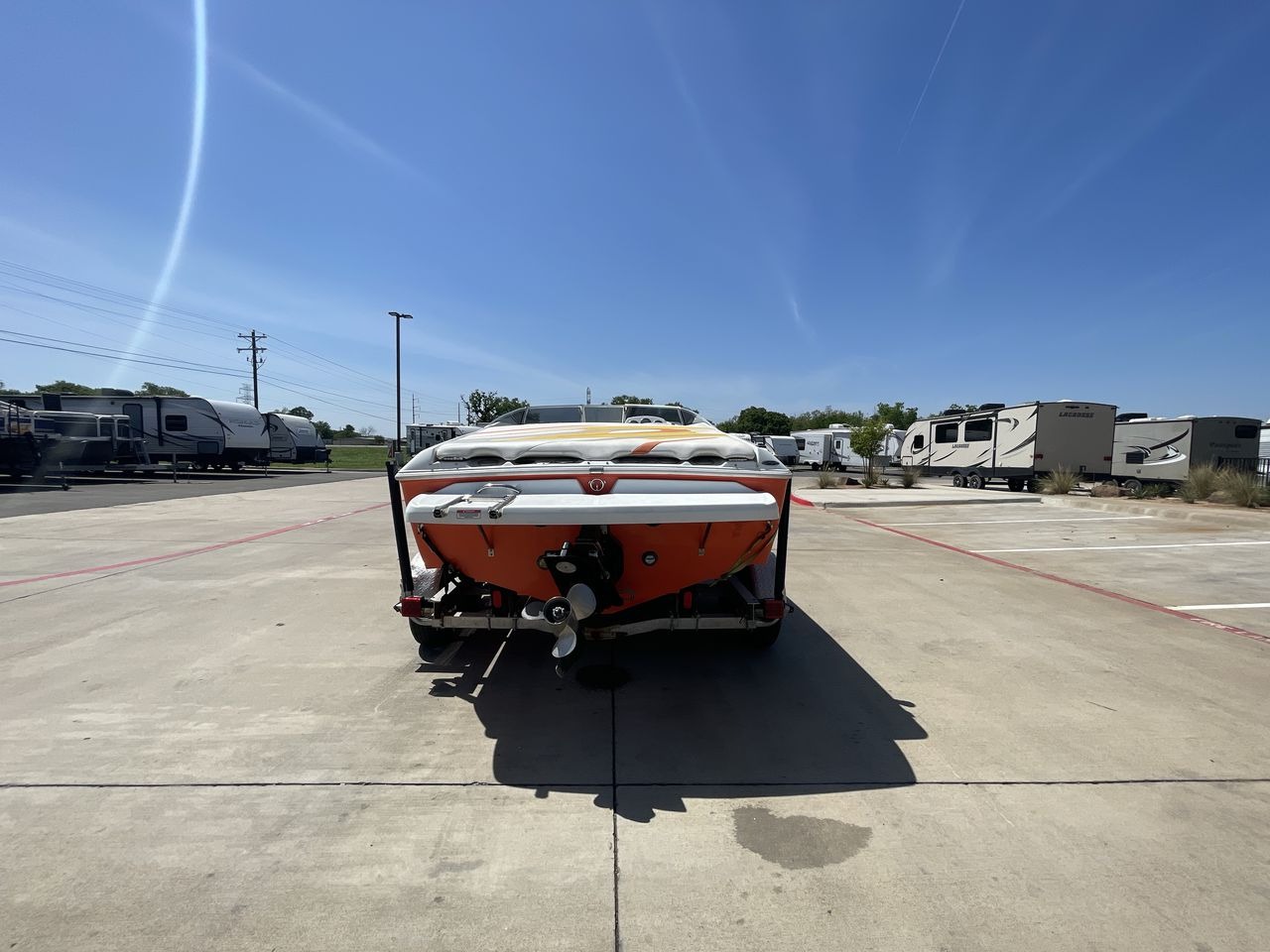 2007 ORANGE BAJA ISLANDER 202 (AGC47079A70) , located at 4319 N Main Street, Cleburne, TX, 76033, (817) 221-0660, 32.435829, -97.384178 - The 2007 Baja Islander 202 is an exciting boat that's great for people who want to have fun on the water. It is great for traveling, water sports, and fishing because it looks good and moves quickly. The Islander 202 is a small but useful 20 feet boat that is easy to move and tow, which makes it a g - Photo #6